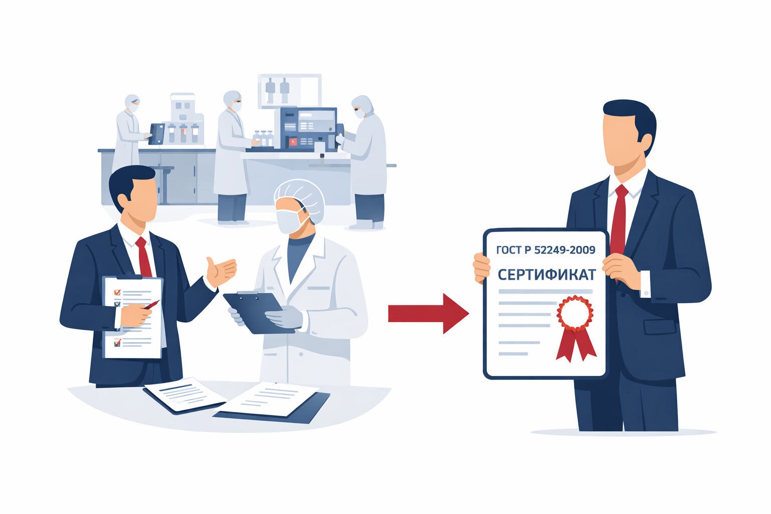 Процедура сертификации ГОСТ Р 52249-2009 в Новокубанске